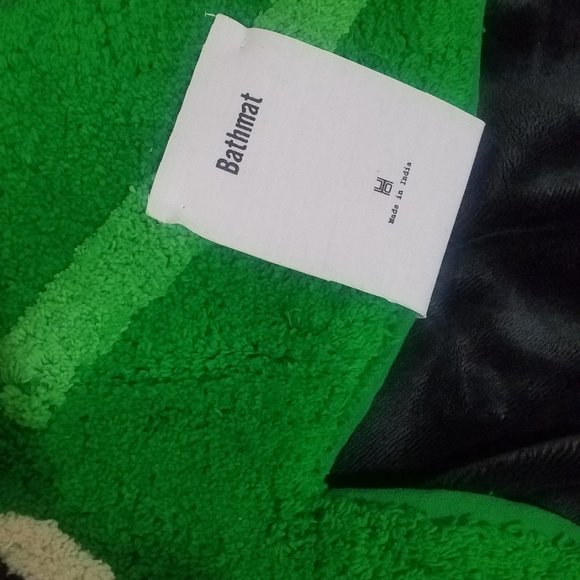 NWT Leaf Buddy Green Bath Mat. - Picture 4 of 5